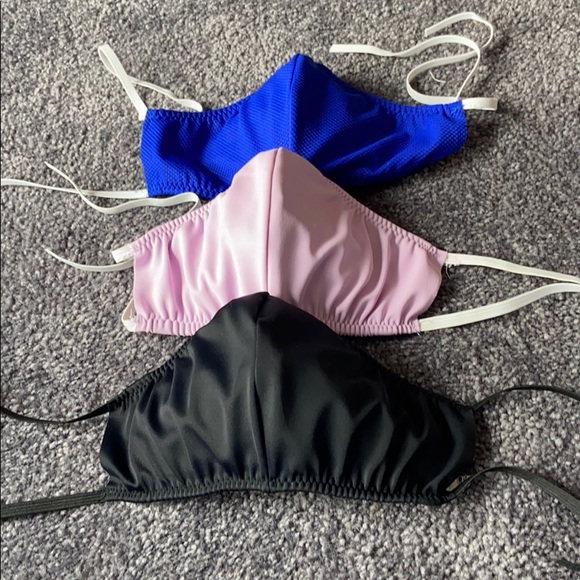 Accessories - Three face masks with filter made with nylon